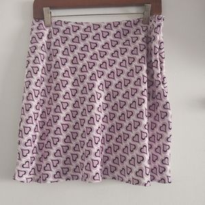 Cotton On Heart Print Skirt